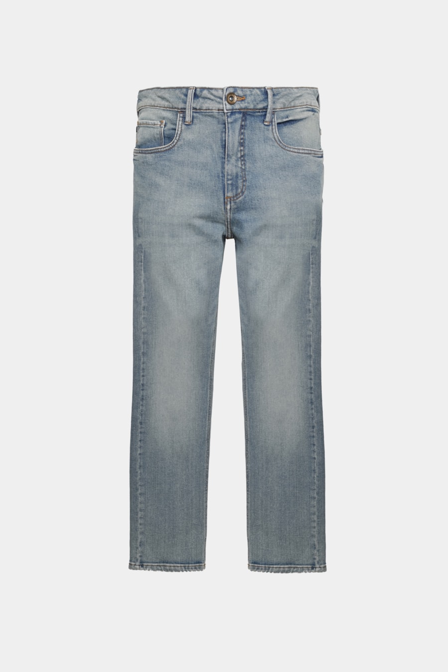 Calça Jeans Regular Vintage Eco Azul Claro — foto 6 de 6