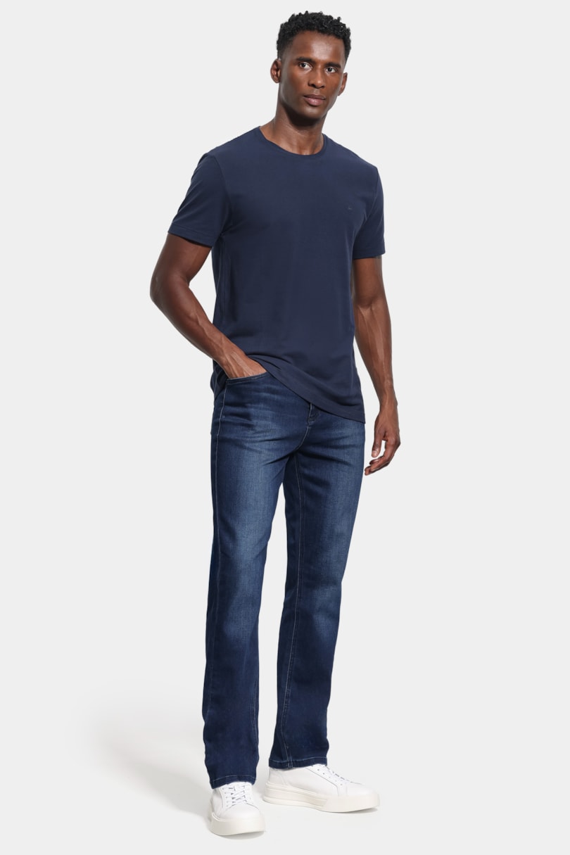 Calça Jeans Regular Xtreme Intense Azul Escuro
