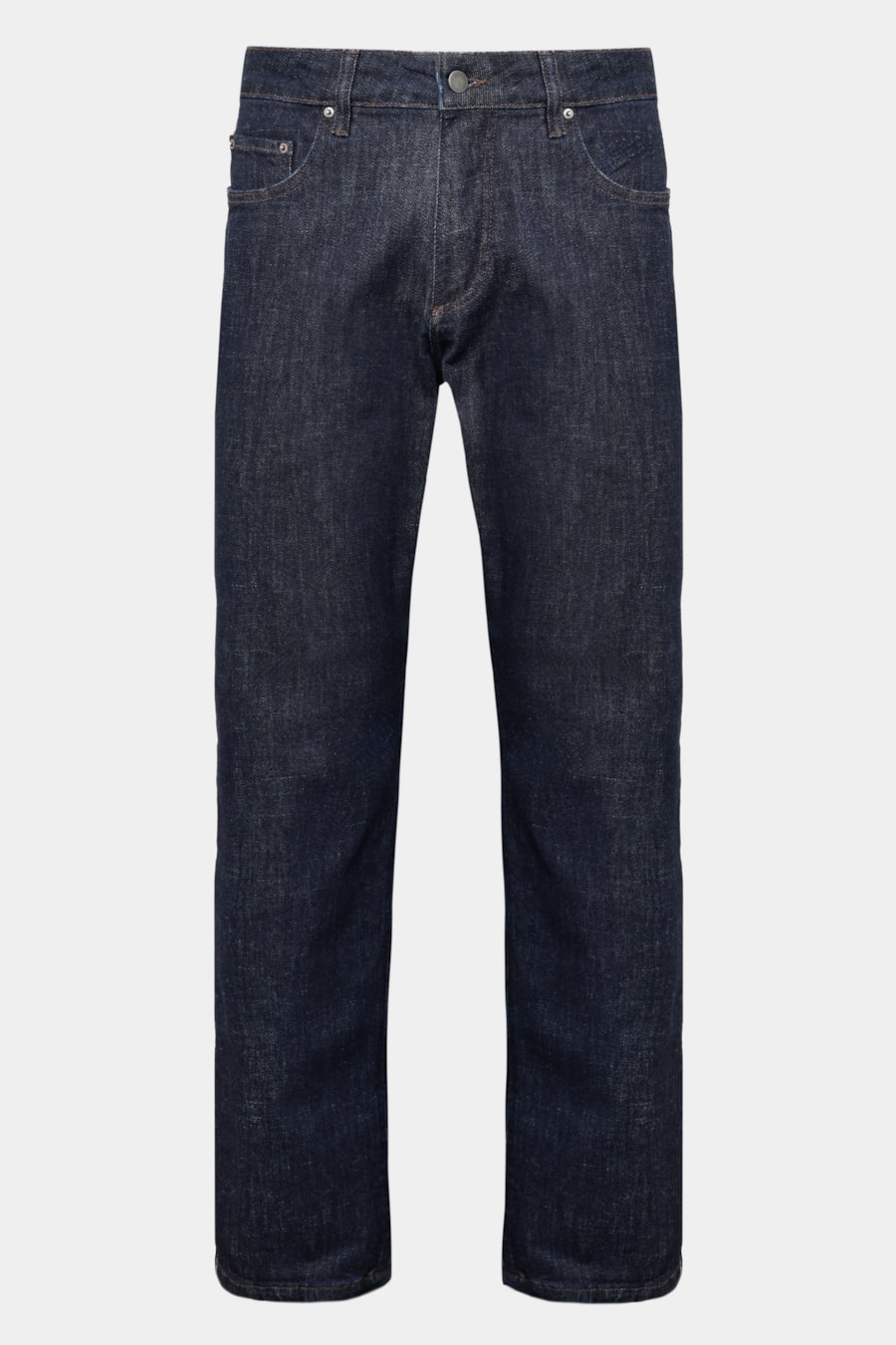 Calça Jeans Reta Amaciada Azul Escuro — foto 6 de 6