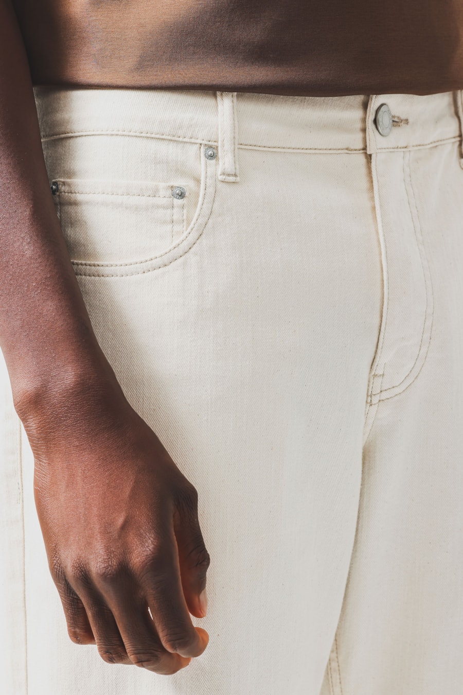 Calça Jeans Reta Off Off White — foto 3 de 6