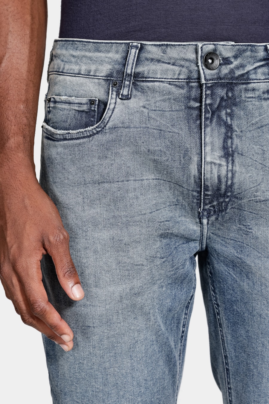 Calça Jeans Sk Flex And Dry Claro Azul Medio — foto 3 de 6