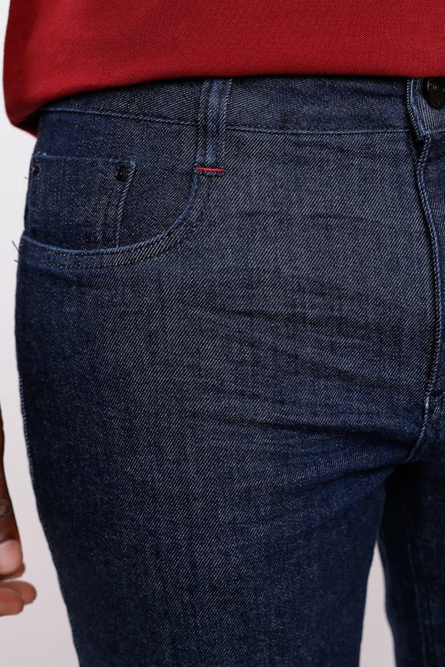 Calça Jeans Skinny 5 Pockets Azul Escuro — foto 1 de 3