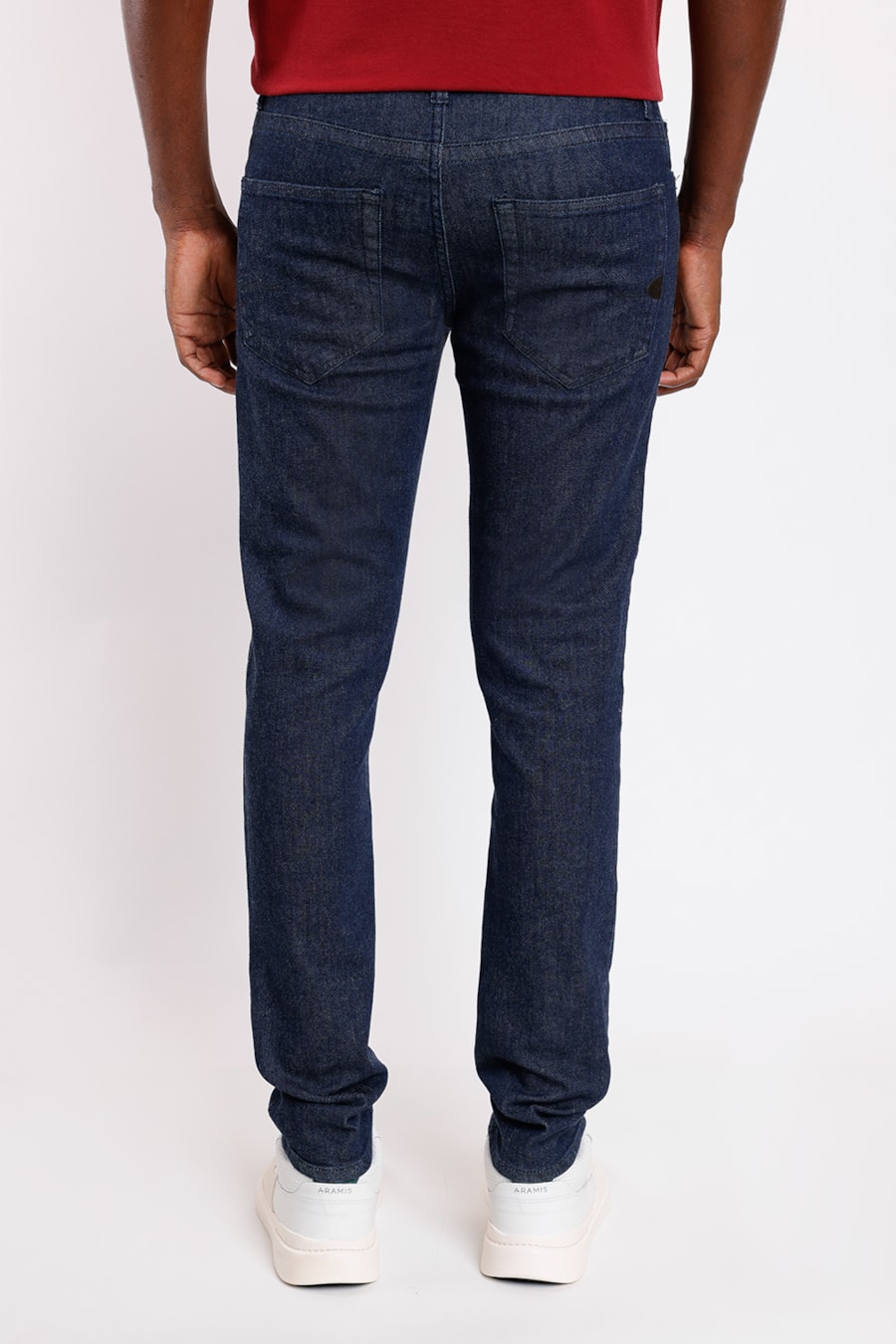 Calça Jeans Skinny 5 Pockets Azul Escuro — foto 3 de 3