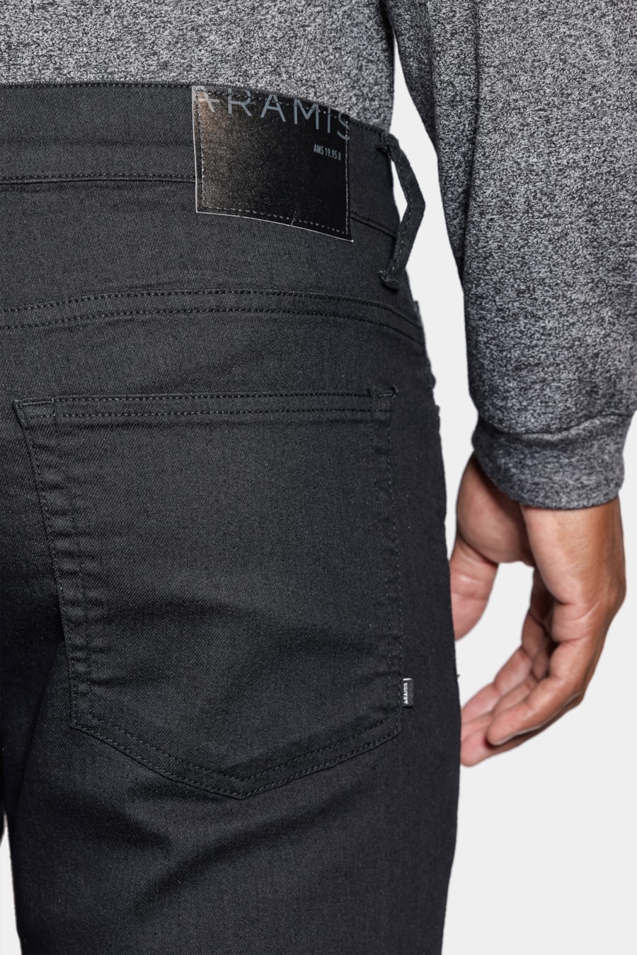 Calça Jeans Skinny Black Black Preto — foto 4 de 6
