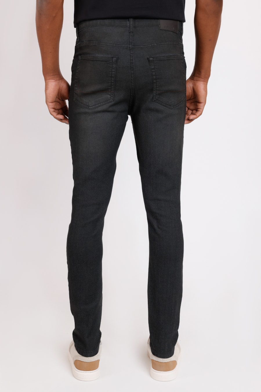 Calça Jeans Skinny Black Pigmentado Preto — foto 3 de 3