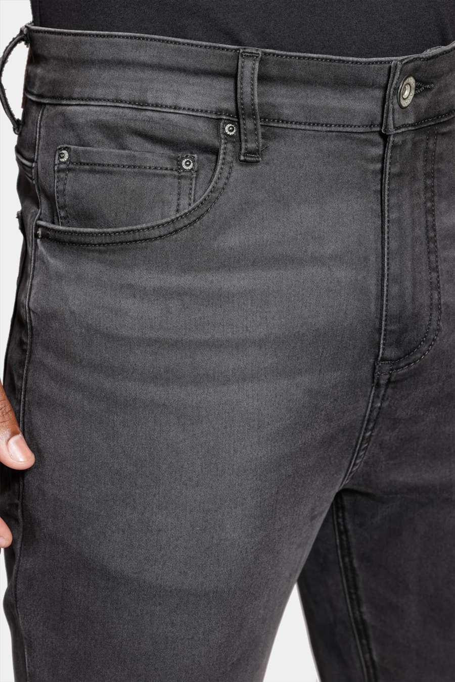 Calça Jeans Skinny Black St X-Treme Preto — foto 3 de 6