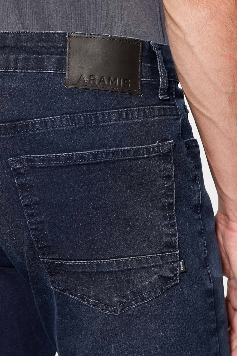 Calça Jeans Skinny Blue Black Azul Escuro — foto 4 de 6
