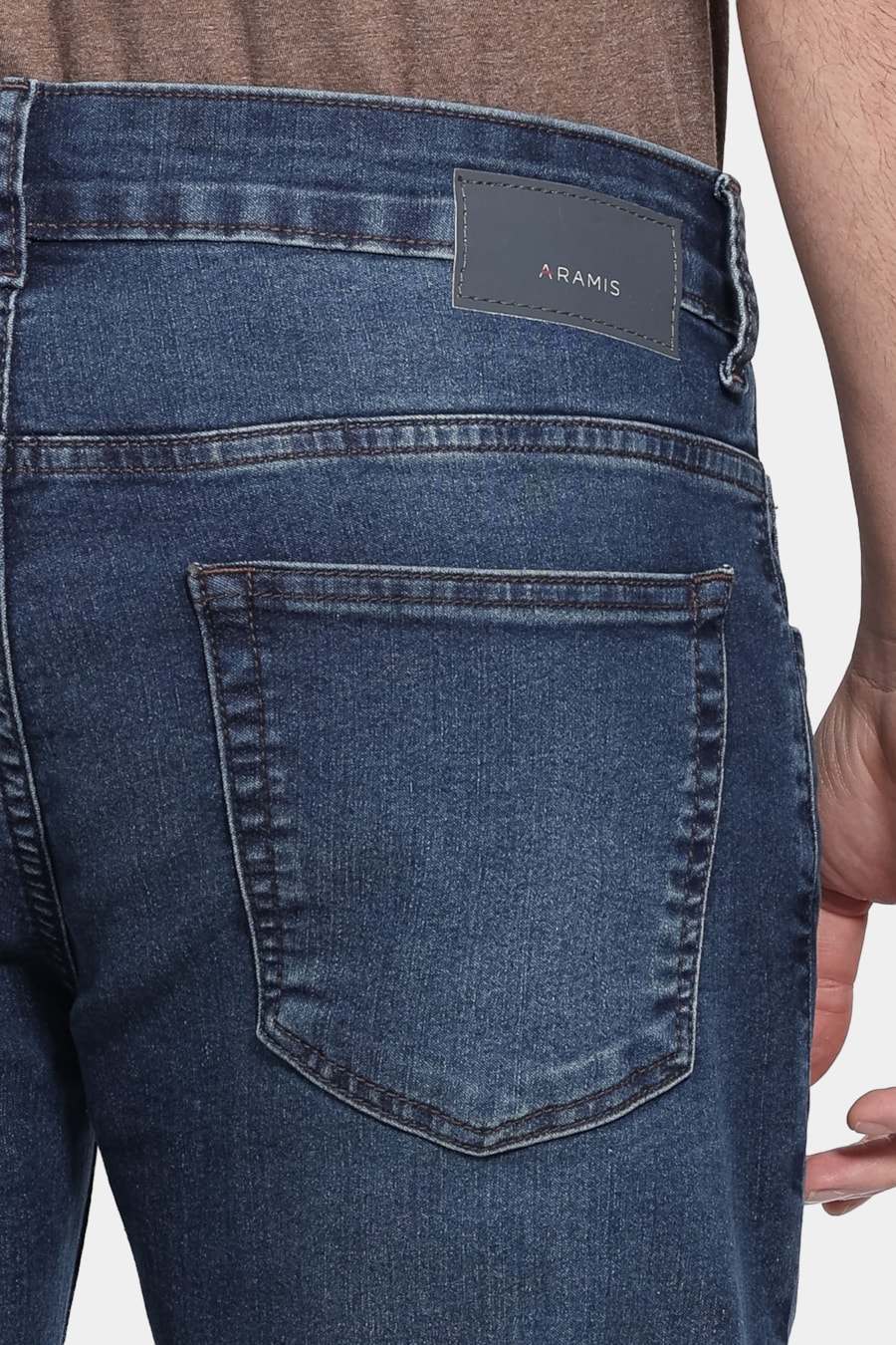 Calça Jeans Skinny Blue Escuro Azul Escuro — foto 4 de 6