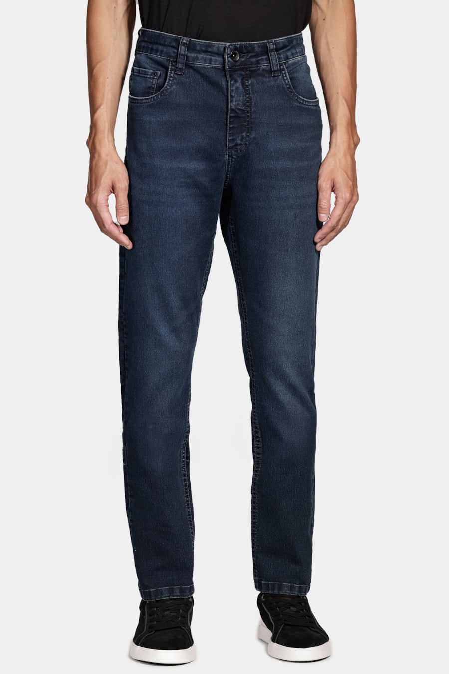 Calça Jeans Skinny Blue Intenso Azul Escuro — foto 1 de 5