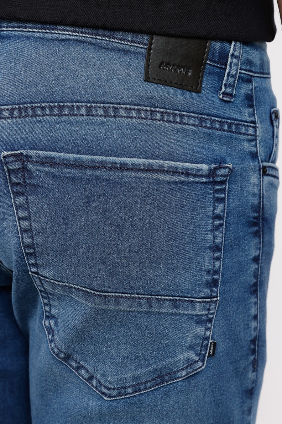 Calça Jeans Skinny Blue Stonado Azul Escuro — foto 2 de 3