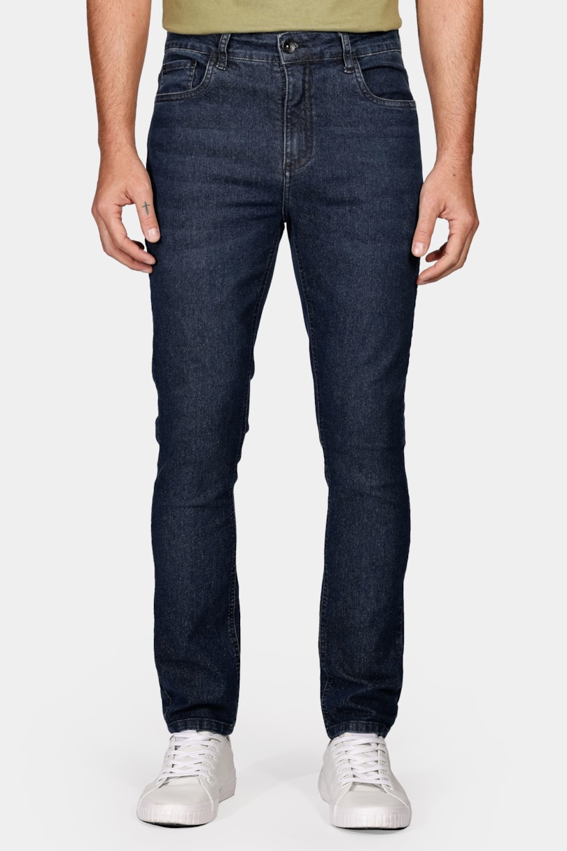 Calça Jeans Skinny Blue Stone Escura Azul Escuro
