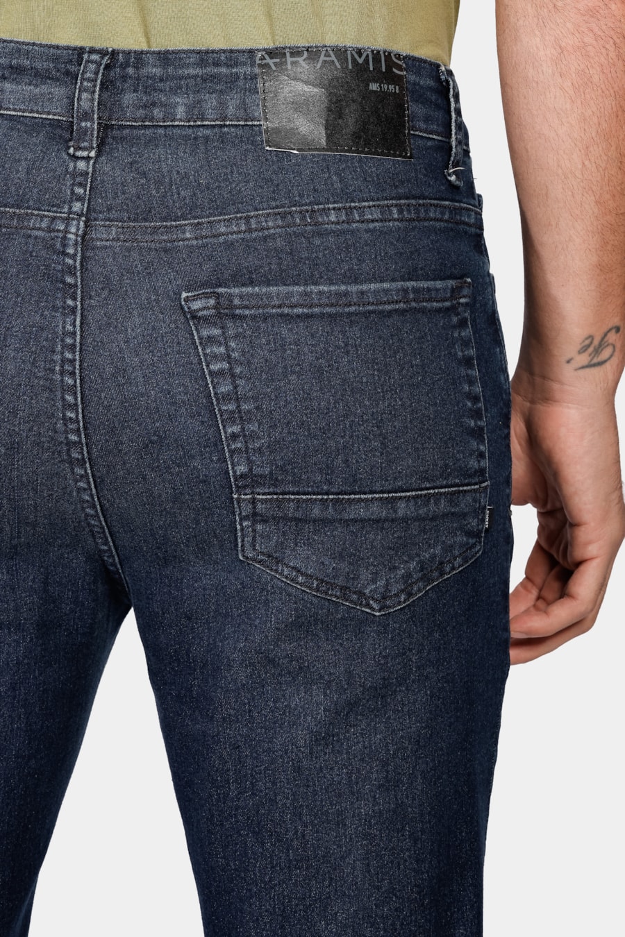 Calça Jeans Skinny Blue Stone Escura Azul Escuro — foto 4 de 5