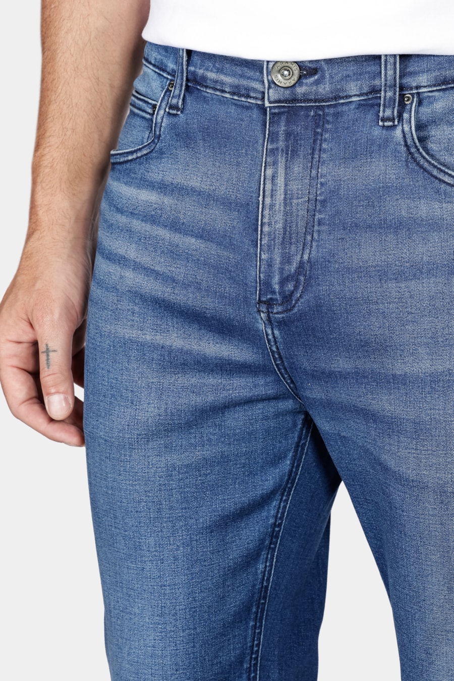 Calça Jeans Skinny Dirty X-Treme Azul Escuro — foto 3 de 6