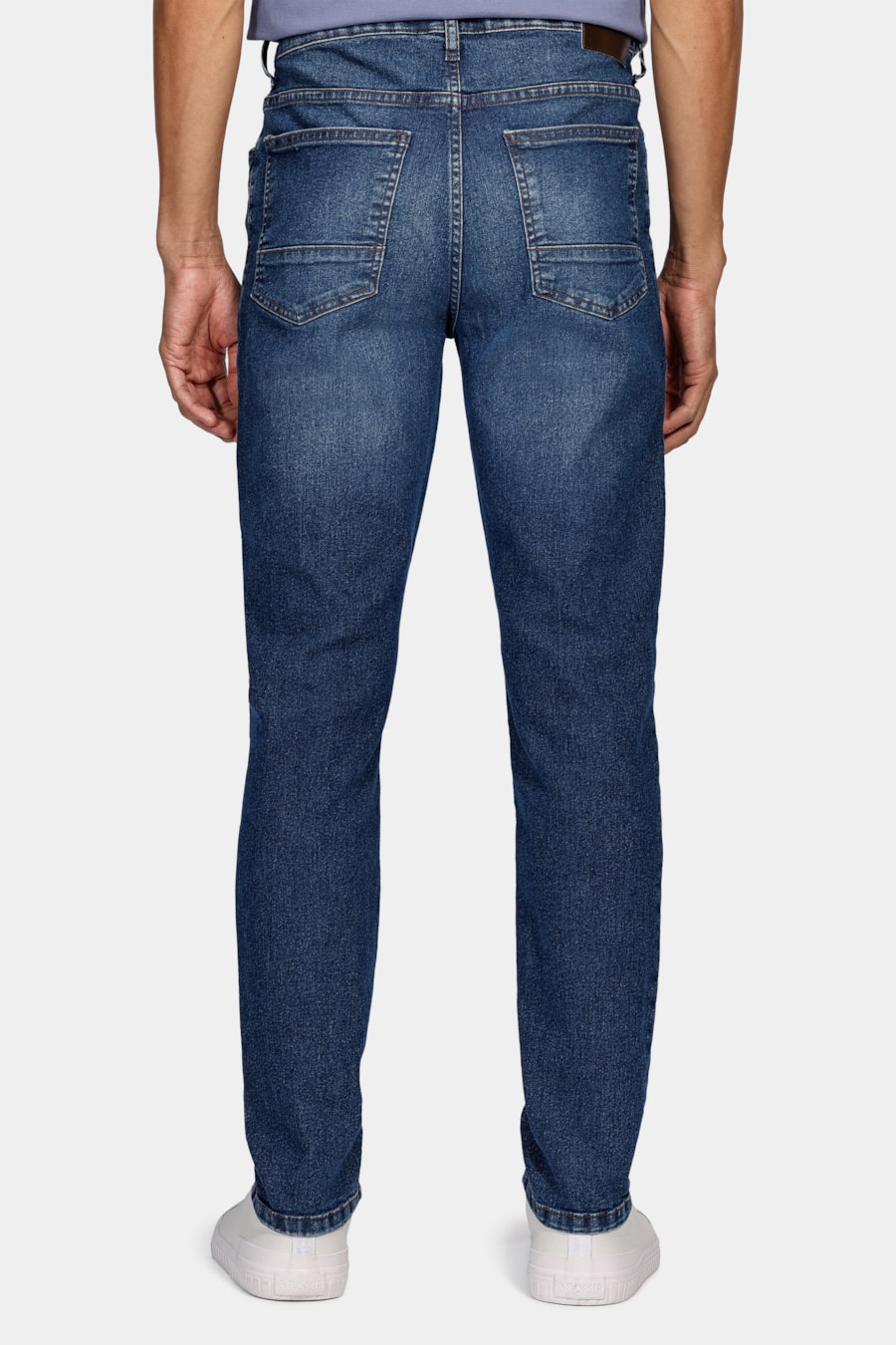 Calça Jeans Skinny Esp. Blue Intense Azul Médio — foto 5 de 5