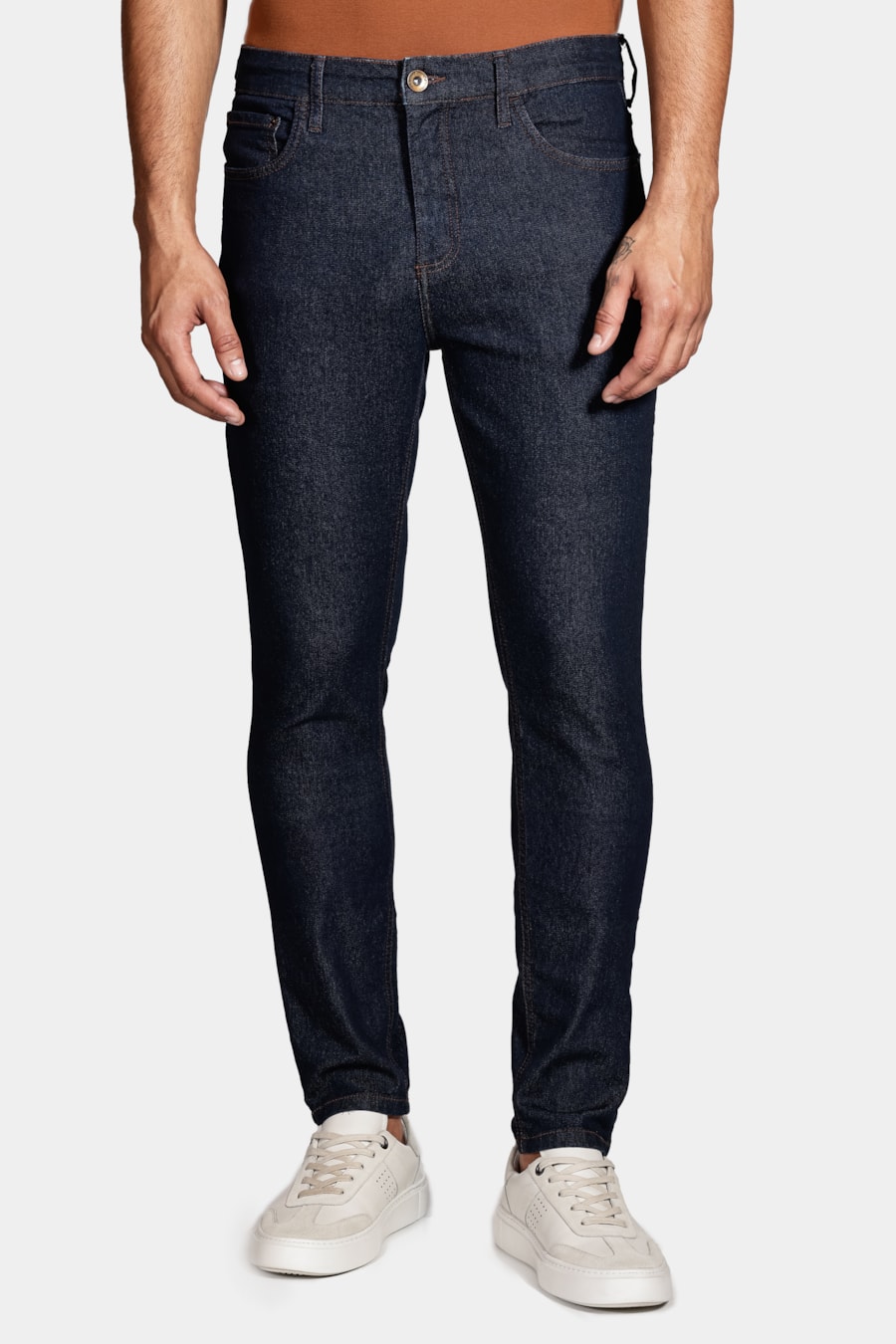 Calça Jeans Skinny Especial Blue Azul Escuro — foto 1 de 5
