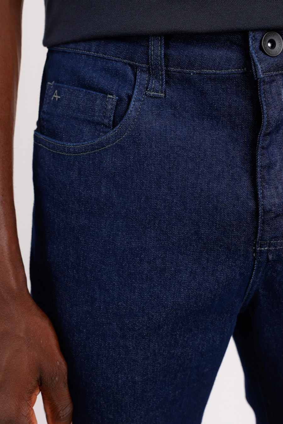 Calça Jeans Skinny Índigo Blue Azul Escuro — foto 1 de 3