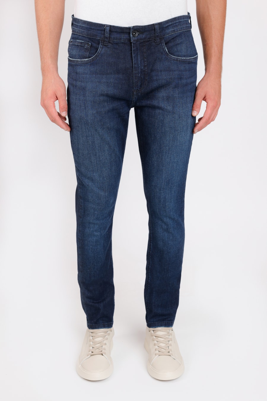 Calça Jeans Skinny Intense Denim Azul Escuro — foto 1 de 5