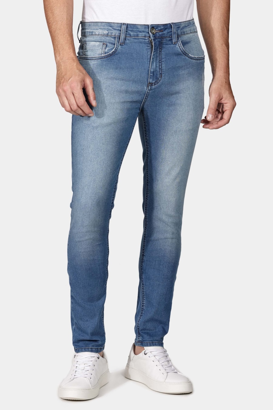 Calça Jeans Skinny Média Out Azul — foto 1 de 5