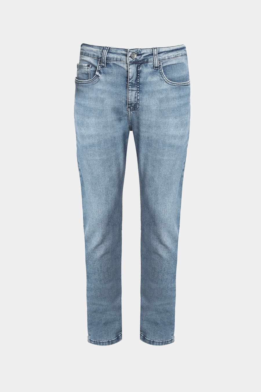 Calça Jeans Skinny Power Destroyer Dirty Azul Médio — foto 6 de 6