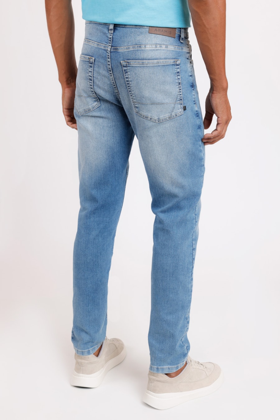 Calça Jeans Skinny Sky Claro Azul Claro — foto 3 de 3