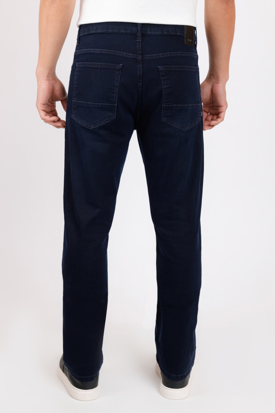Calça Jeans Skinny Stone Azul Escuro — foto 3 de 3