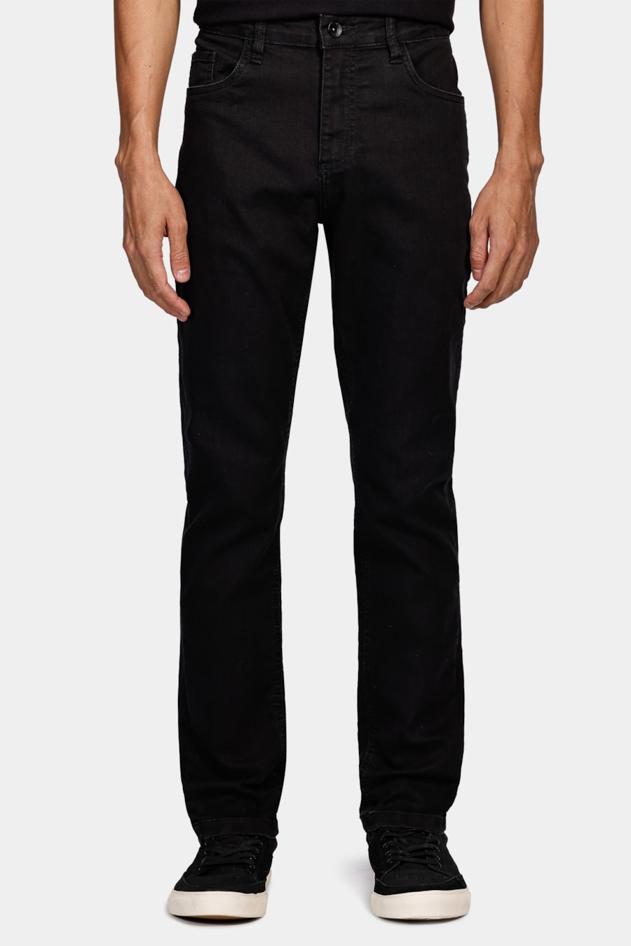 Calça Jeans Skinny Super Power Black Preto — foto 1 de 5