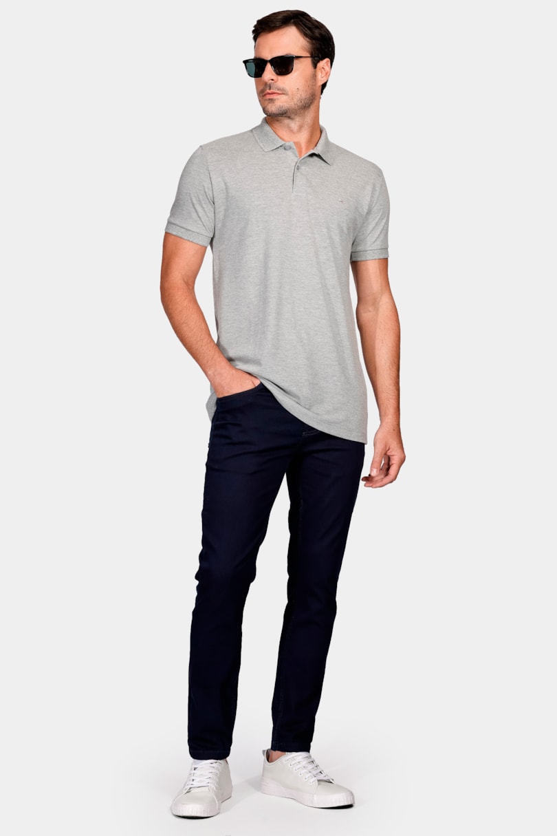 Calça Jeans Skinny Super Power Blue Azul Escuro