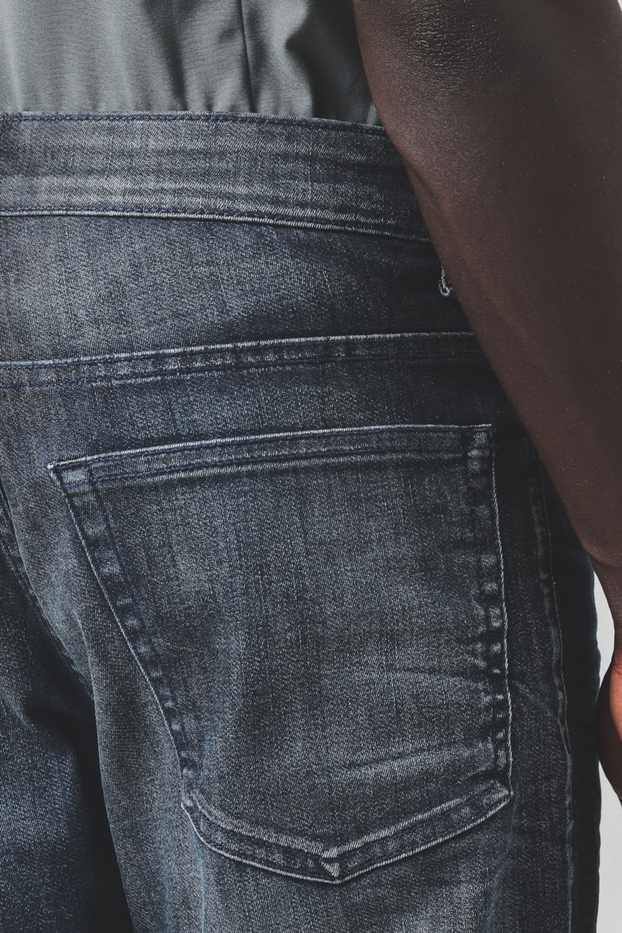 Calça Jeans Skinny Triple Dry Azul Escuro — foto 4 de 6
