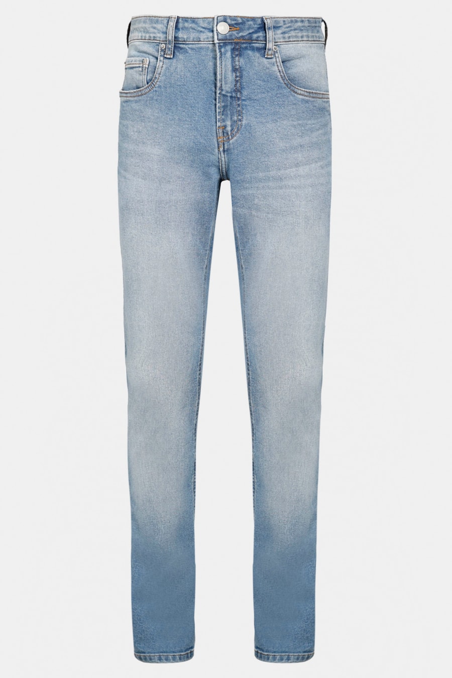 Calça Jeans Skinny Used Claro Azul Claro — foto 6 de 6