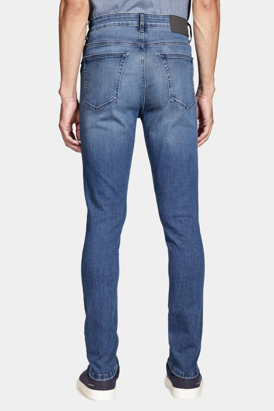 Calça Jeans Skinny X-Treme Dirty Azul Escuro — foto 5 de 5