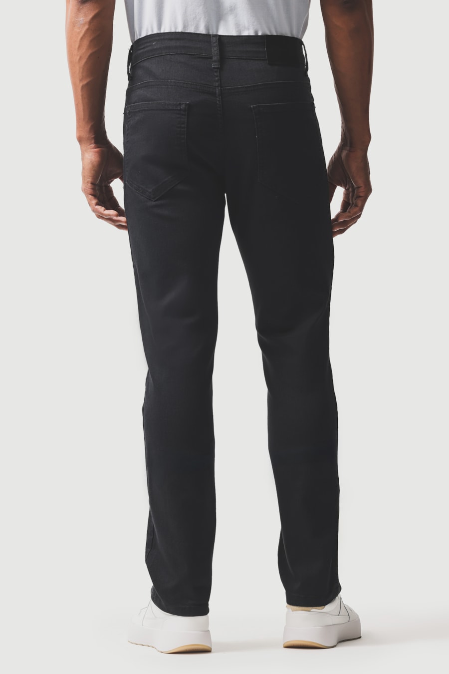 Calça Jeans Slim Amaciada Black Preto — foto 5 de 6