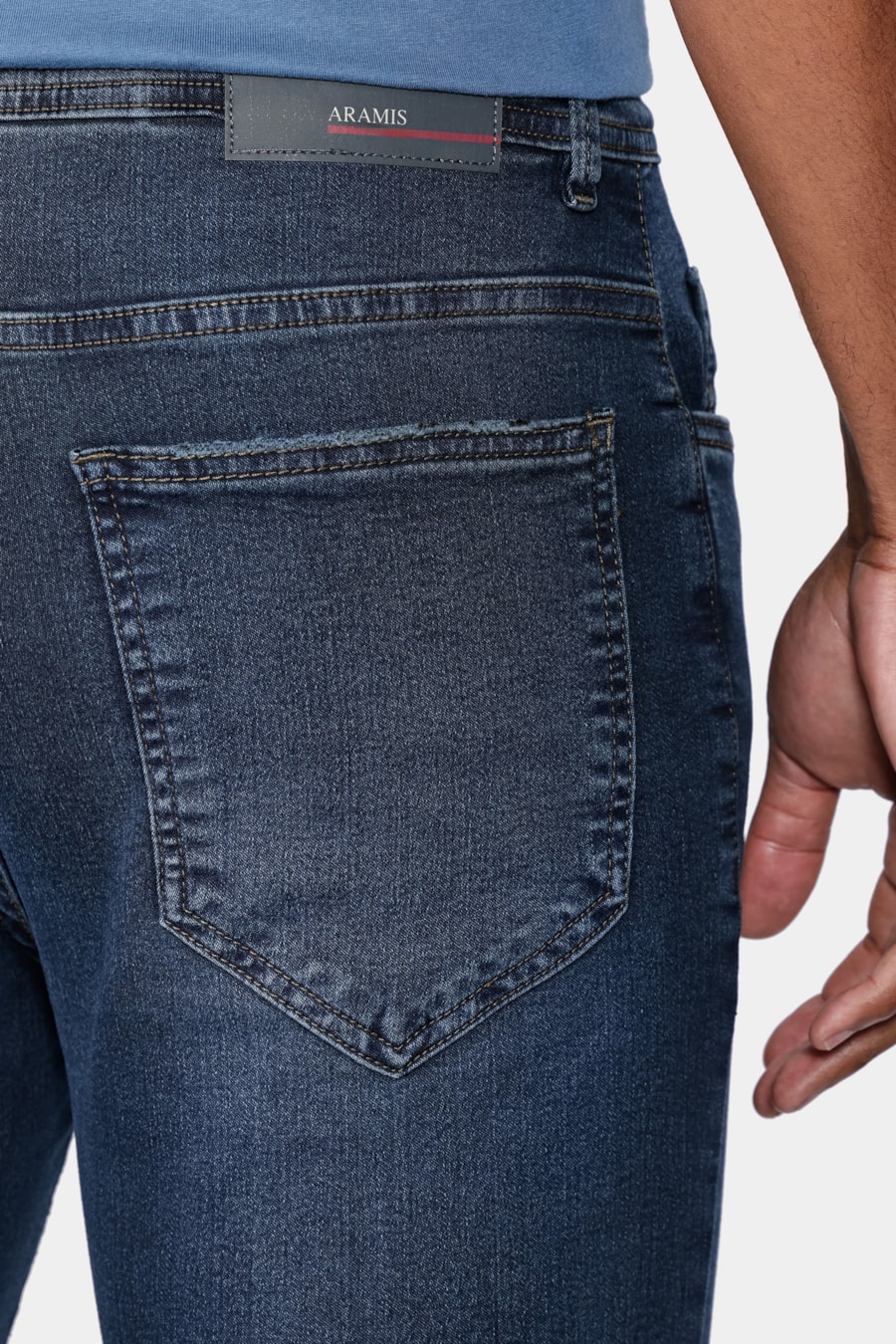 Calça Jeans Slim Azul — foto 4 de 5
