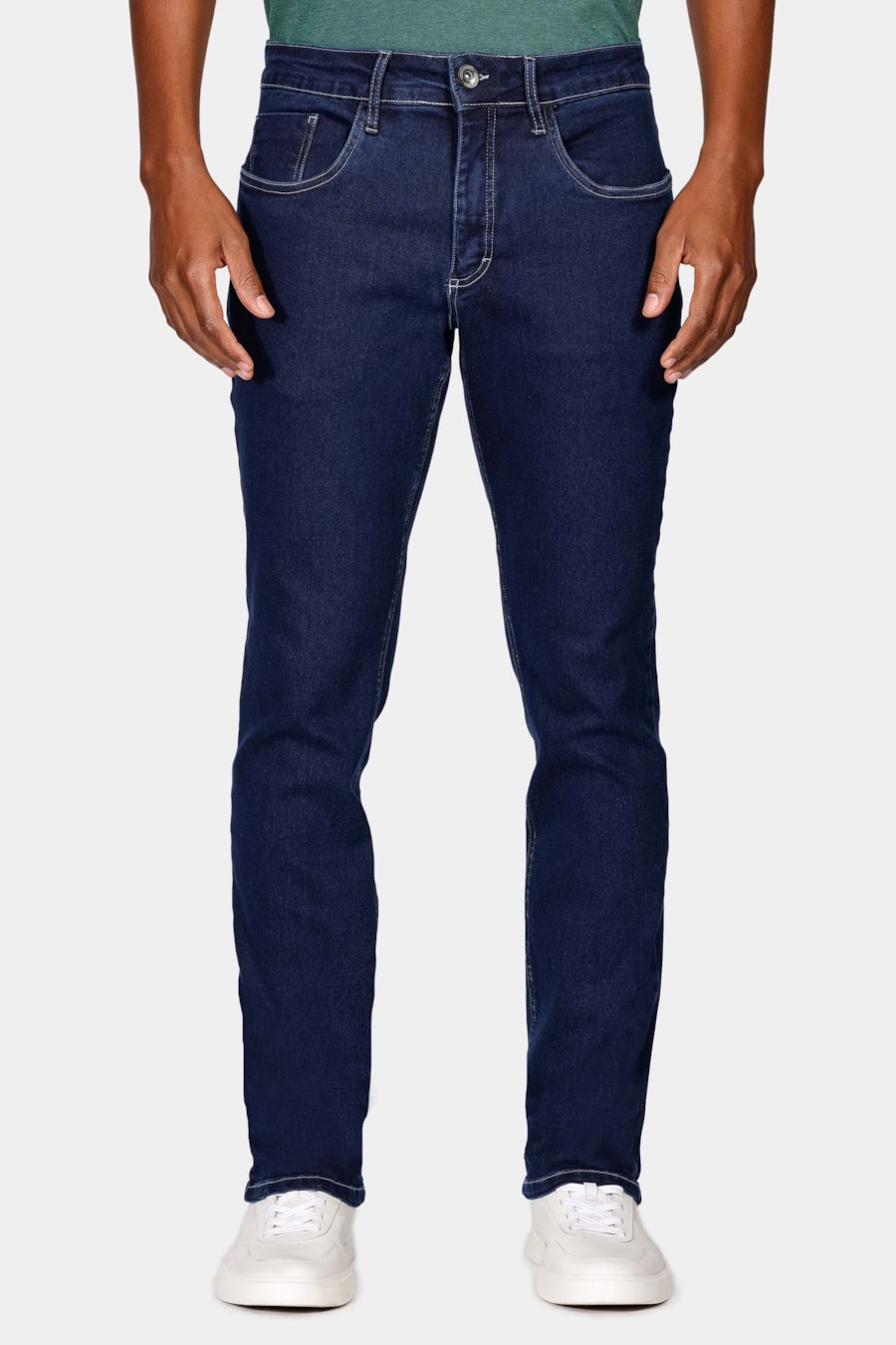 Calça Jeans Slim Azul — foto 1 de 7