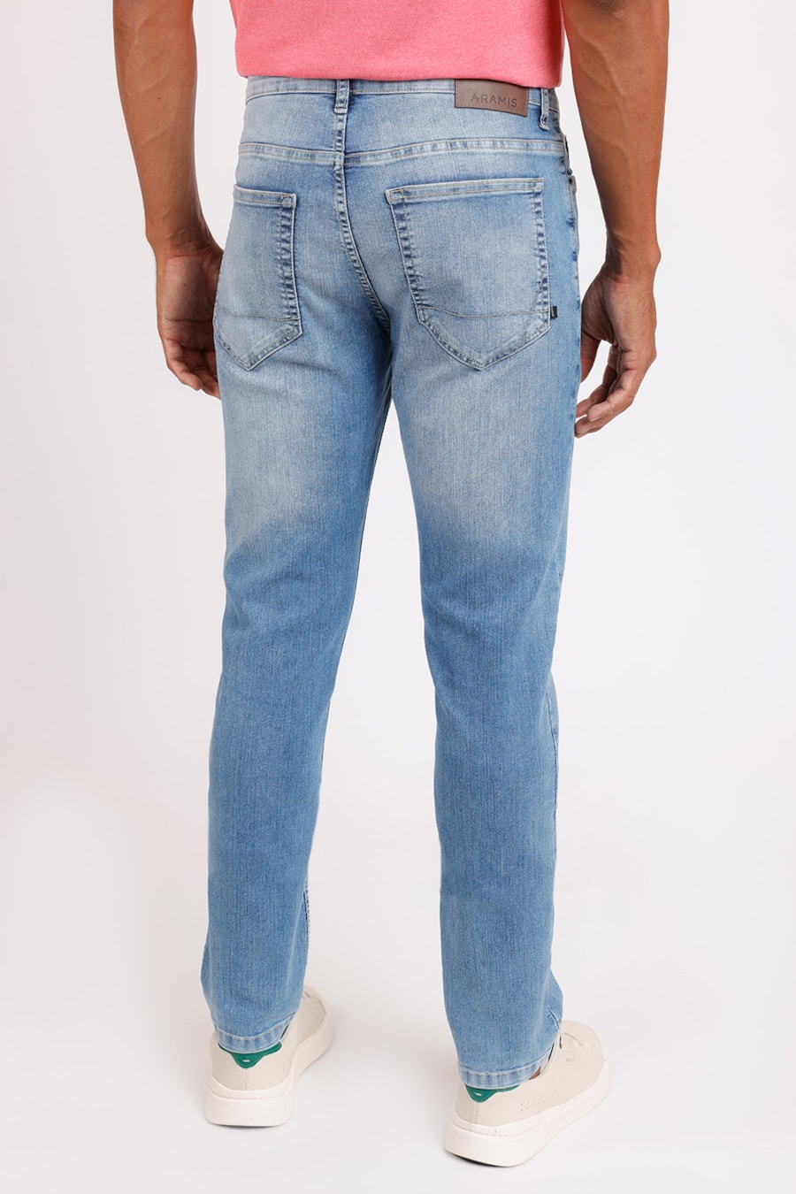 Calça Jeans Slim Azul Claro — foto 3 de 3