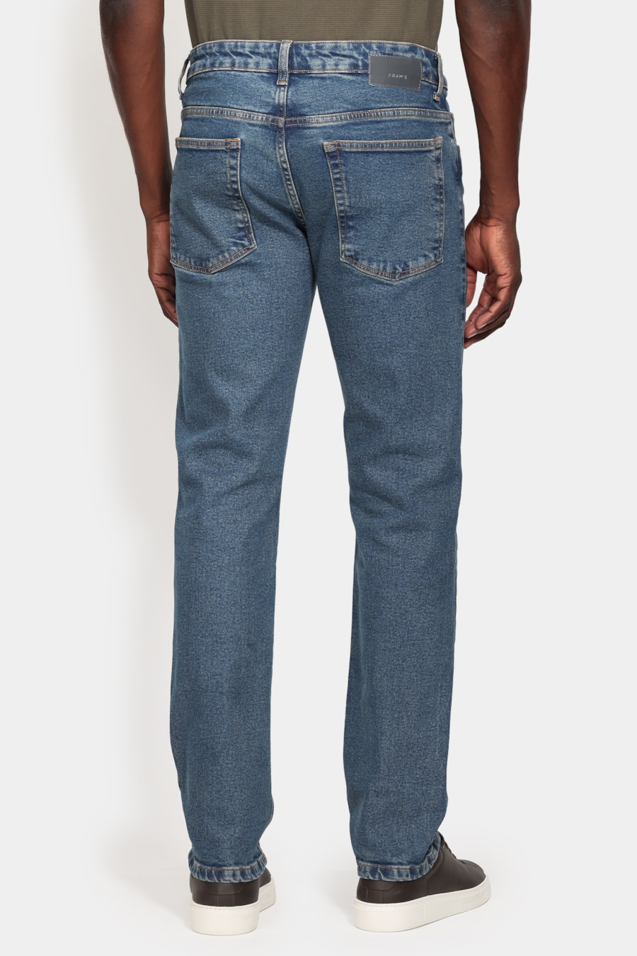 Calça Jeans Slim Azul Escuro Azul Escuro — foto 5 de 5