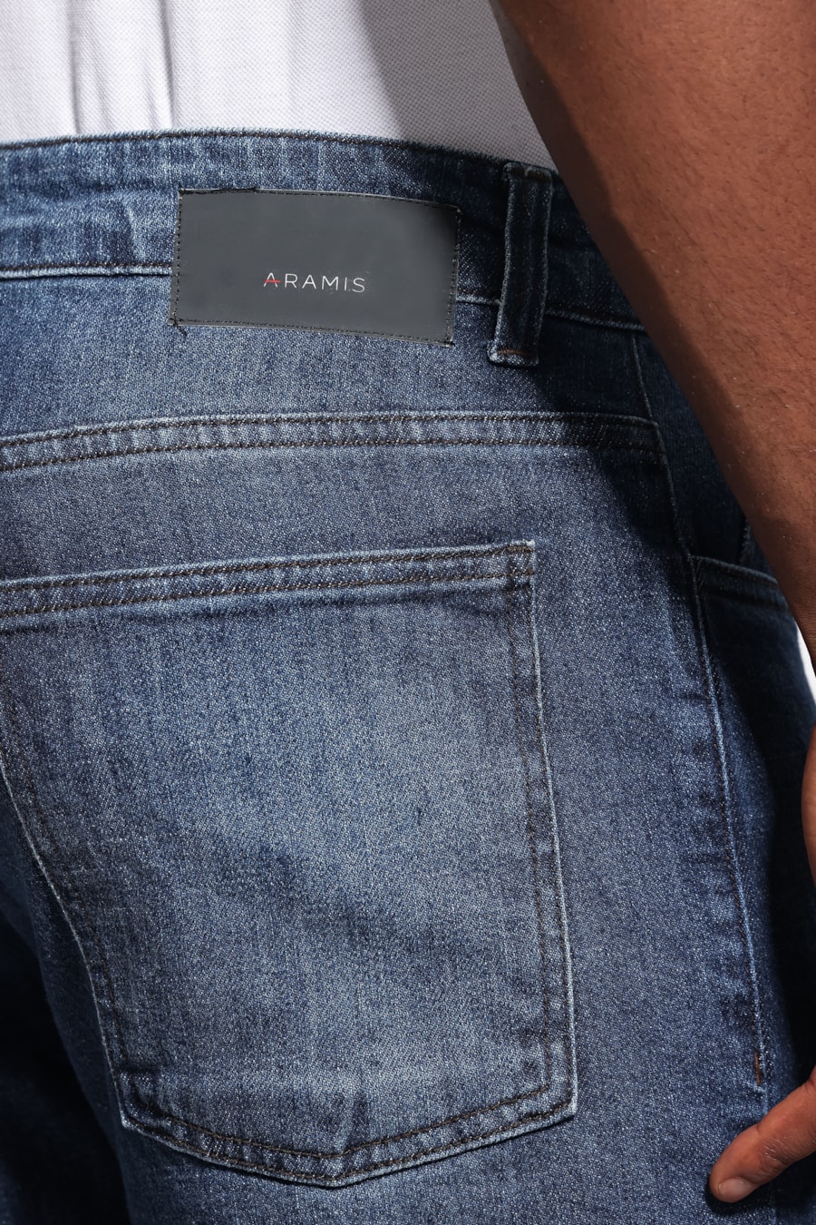 Calça Jeans Slim Azul Medio — foto 4 de 6