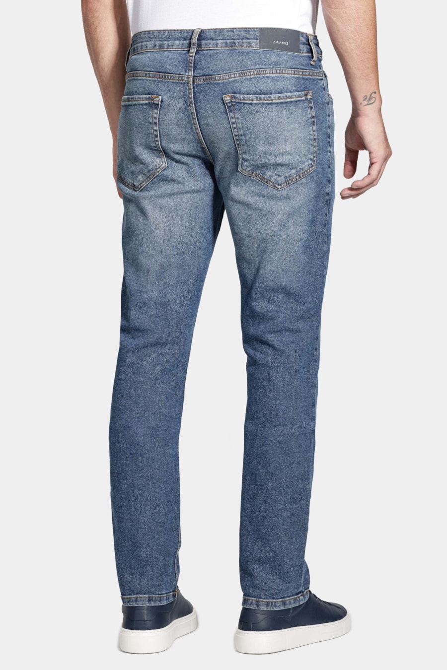Calça Jeans Slim Azul Medio — foto 5 de 6