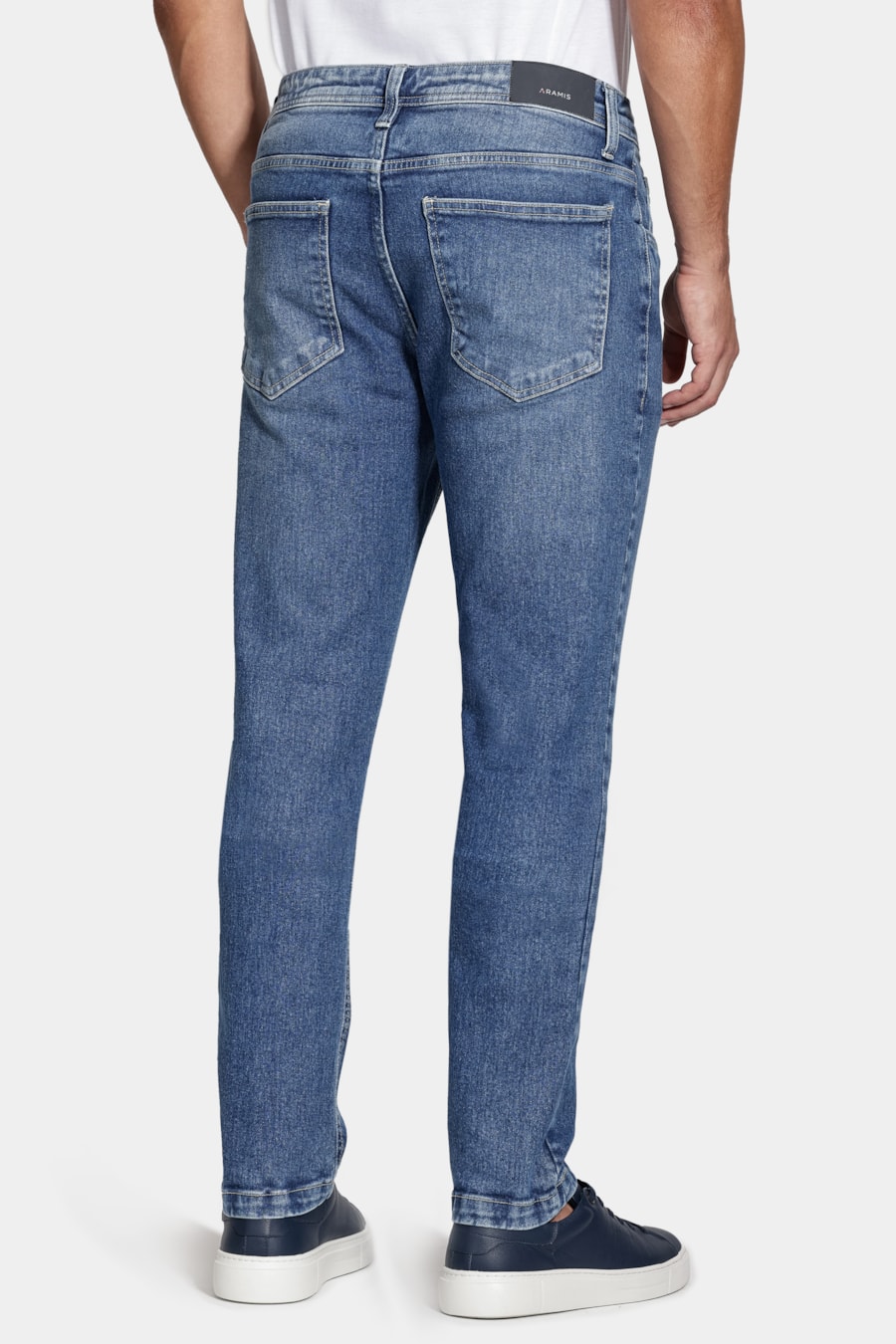 Calça Jeans Slim Azul Medio — foto 5 de 6