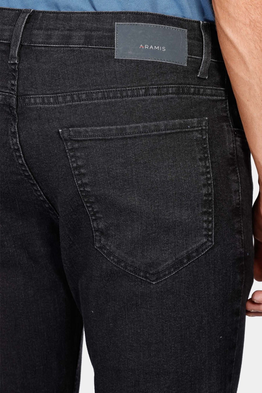 Calça Jeans Slim Básica Black Out | Não Podemos Vender No Ecomm Preto — foto 4 de 5