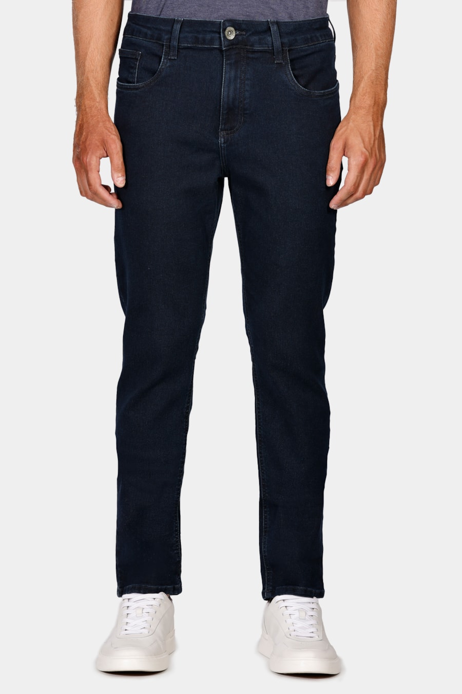 Calça Jeans Slim Básica Blue Azul — foto 1 de 6
