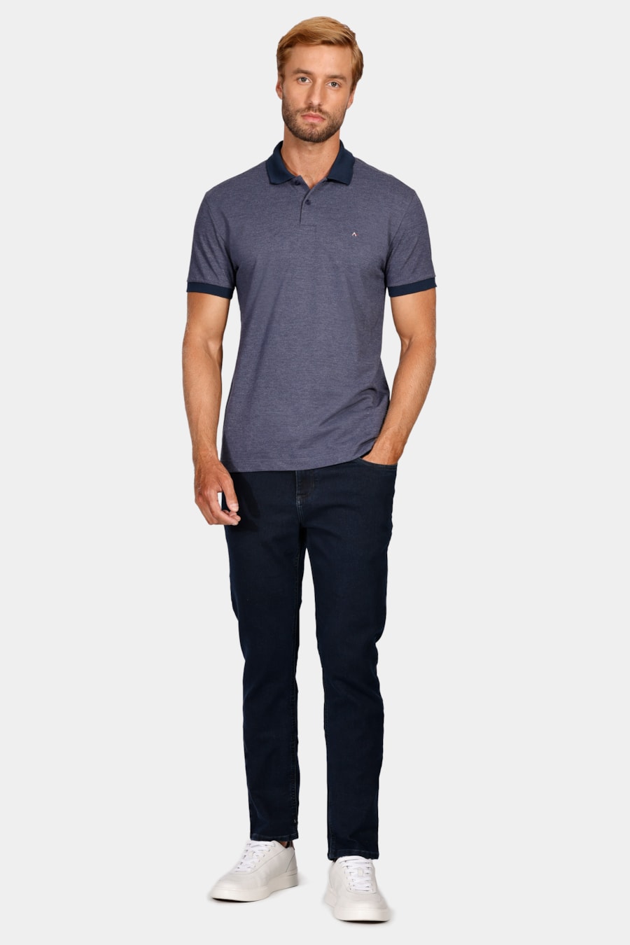 Calça Jeans Slim Básica Blue Azul — foto 2 de 6