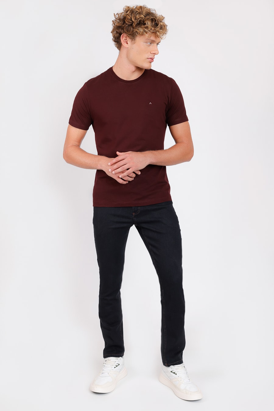 Calça Jeans Slim Black Preto — foto 2 de 5