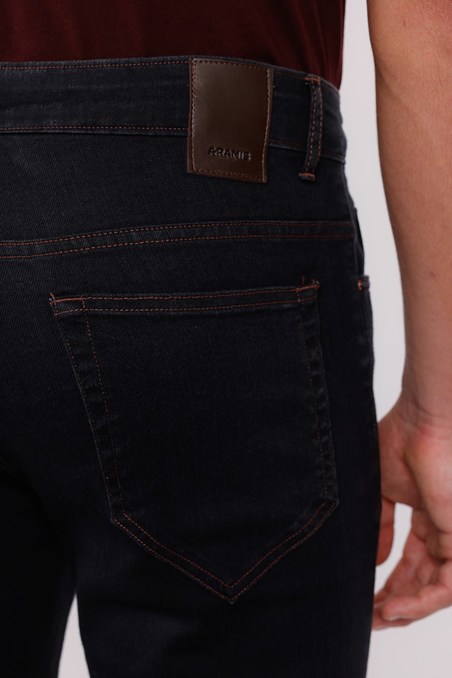 Calça Jeans Slim Black Preto — foto 4 de 5