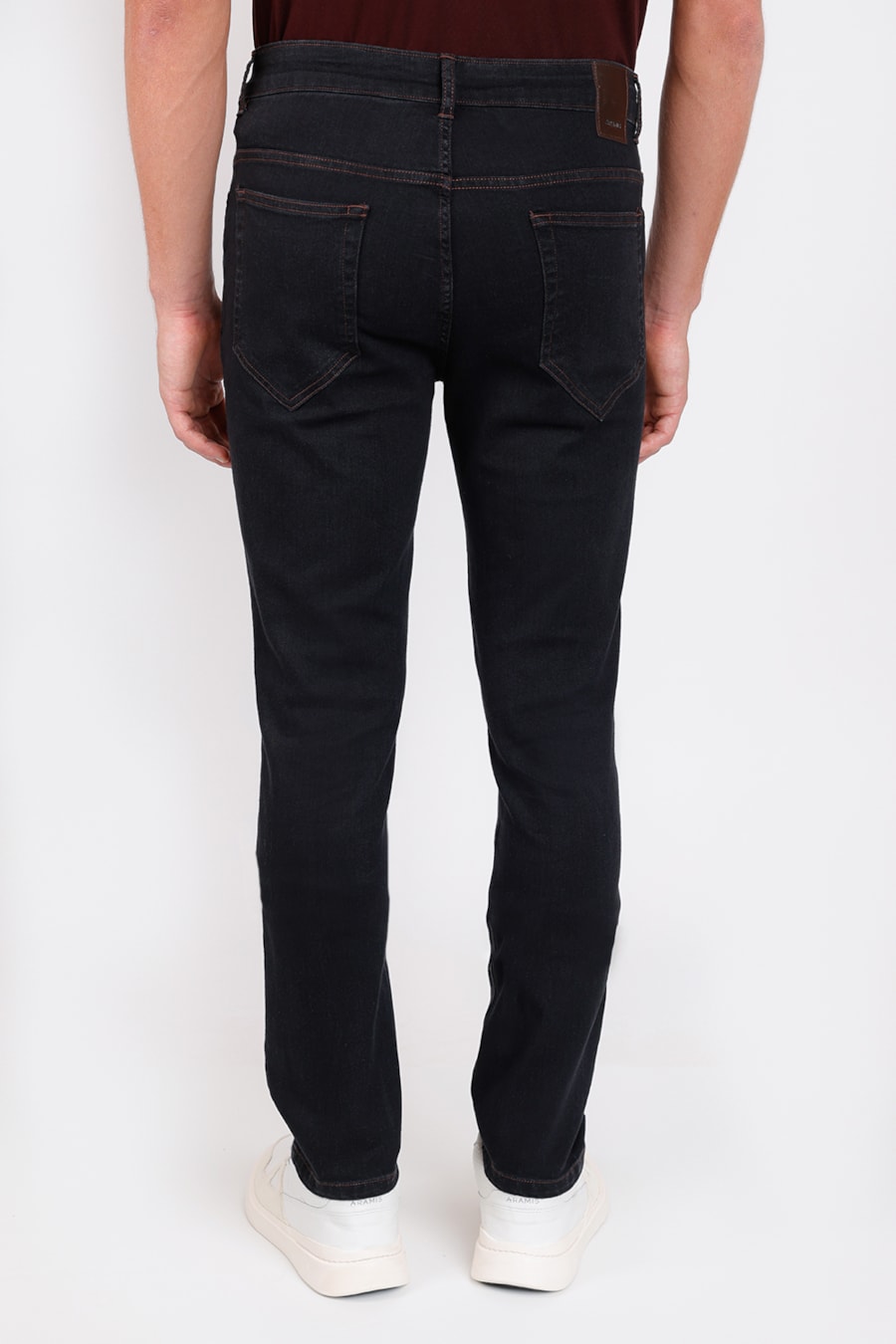 Calça Jeans Slim Black Preto — foto 5 de 5