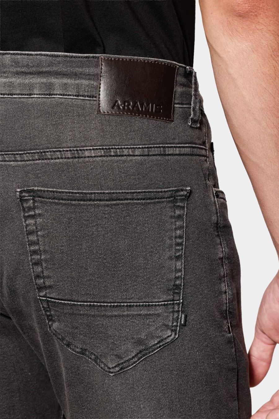 Calça Jeans Slim Black Stonado Preto — foto 4 de 6