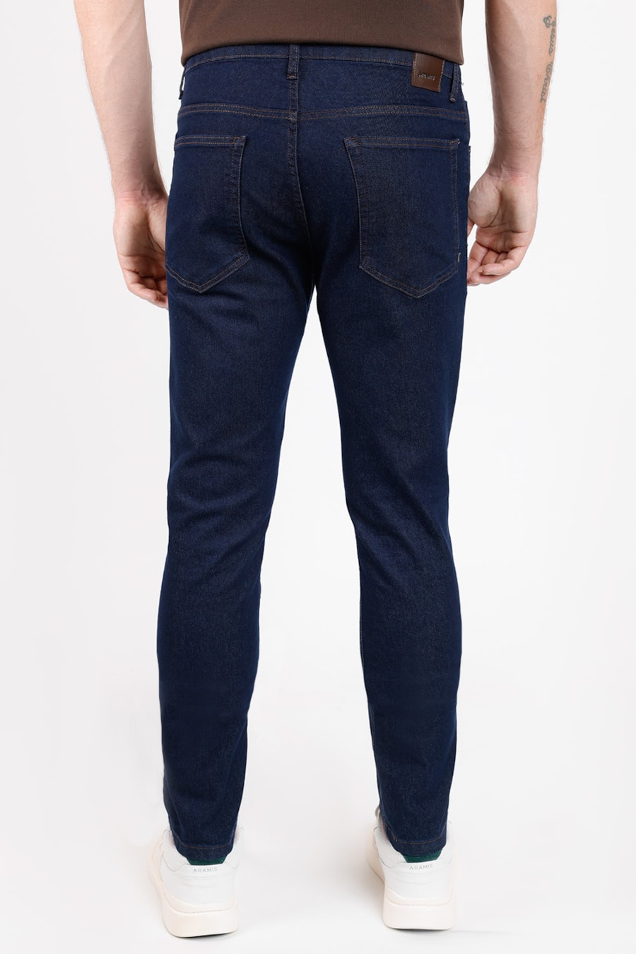 Calça Jeans Slim Blue Azul Escuro — foto 3 de 3