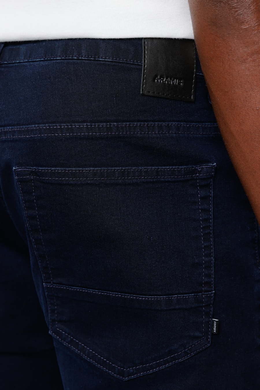 Calça Jeans Slim Blue Black Stone Azul Escuro — foto 2 de 3