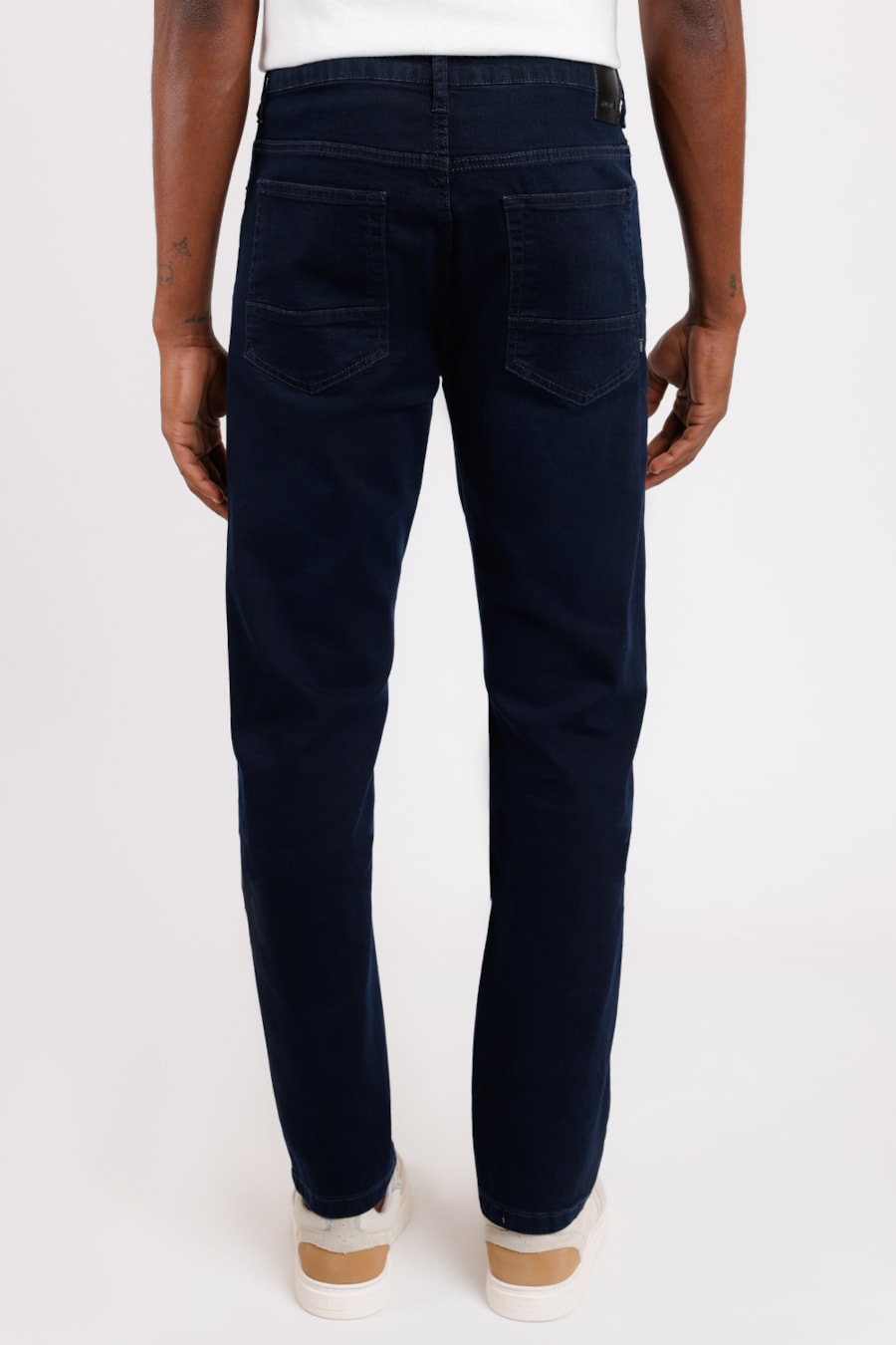 Calça Jeans Slim Blue Black Stone Azul Escuro — foto 3 de 3