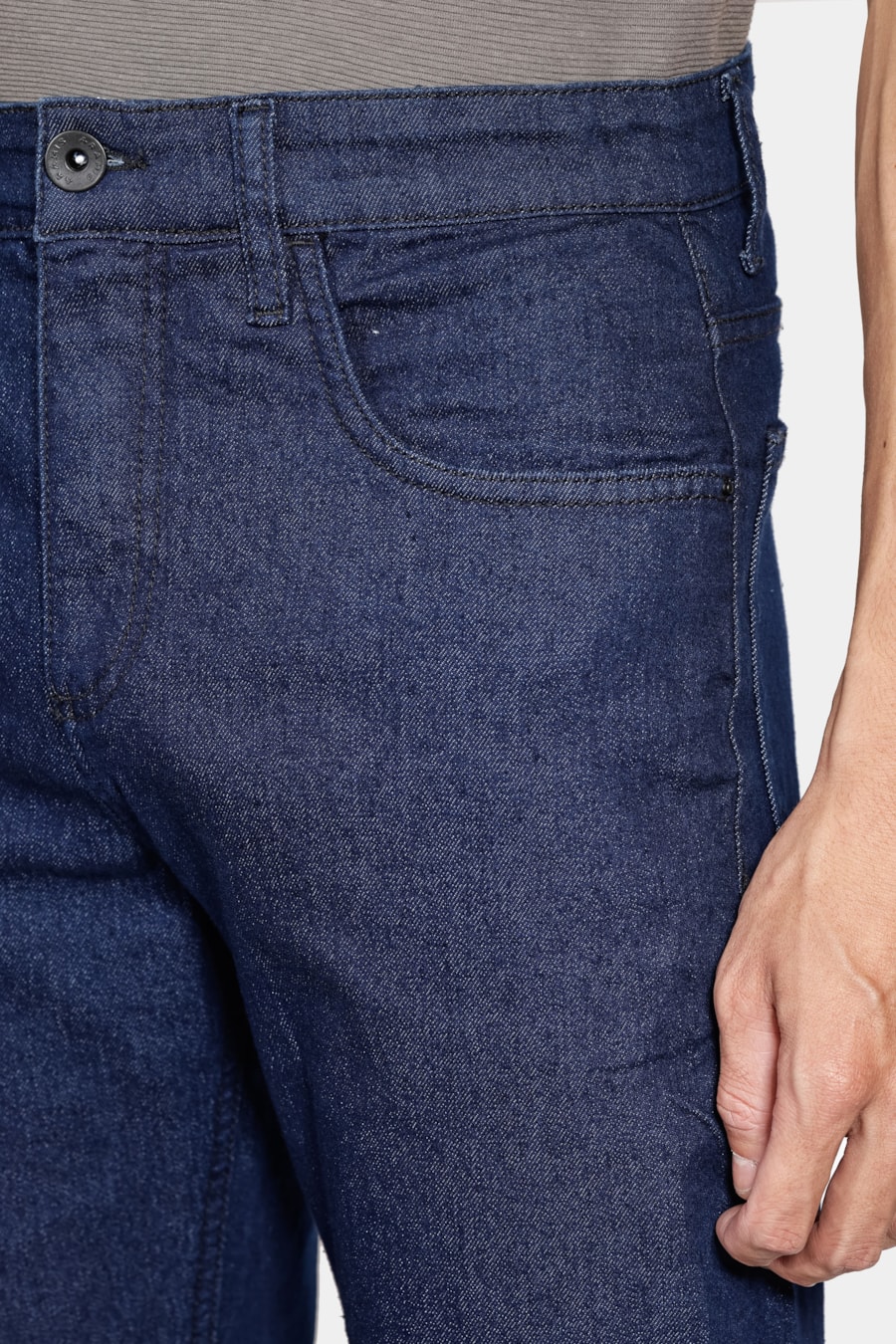 Calça Jeans Slim Blue Kombat Azul Escuro — foto 3 de 5