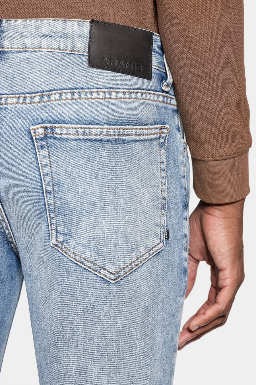 Calça Jeans Slim Blue Stone Eco Azul Médio — foto 4 de 5